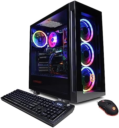 CyberPowerPC Gamer Xtreme VR Gaming PC, Intel Core i7-13700F 2.1GHz, GeForce RTX 4060 Ti 16GB, 16GB DDR5, 1TB NVMe SSD, Wi-Fi Ready & Windows 11…
