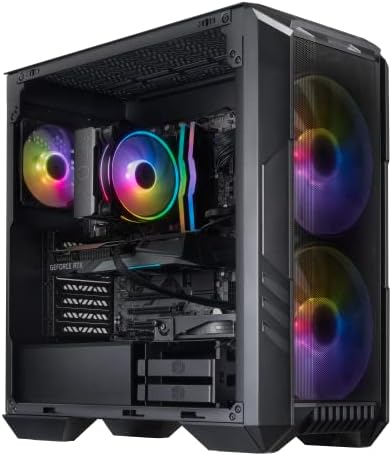Cooler Master HAF 5 Pro High Performance Gaming PC – Intel i5 12400F – NVIDIA GeForce RTX 4060 Ti – 16GB DDR4 3200MHz – 1TB…