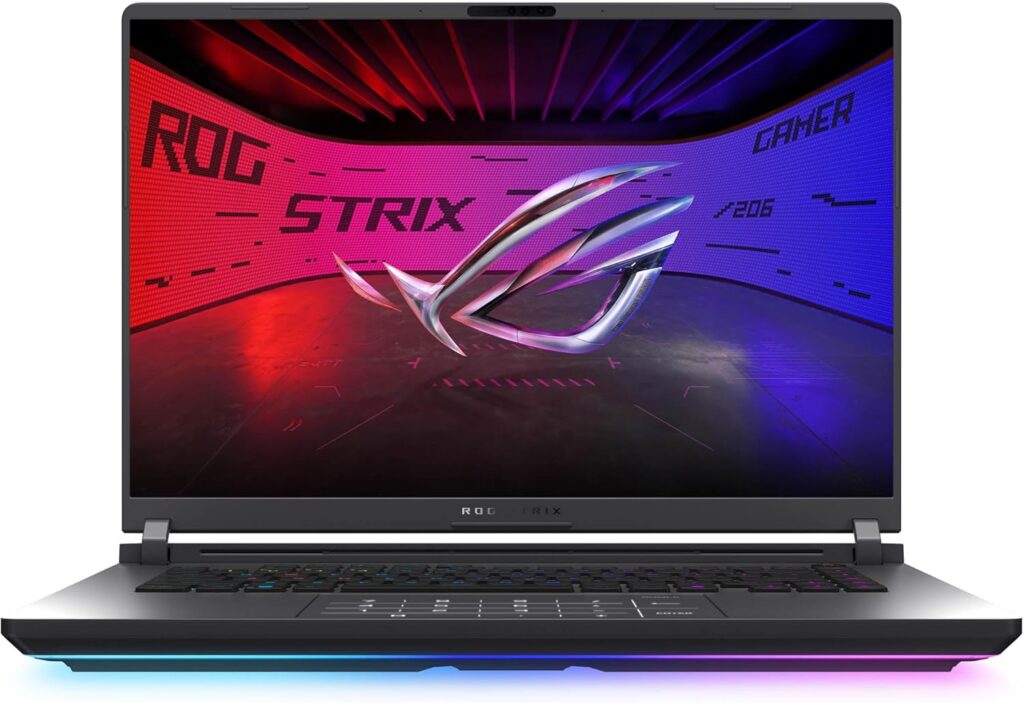 ASUS ROG Strix G16 (2025) Gaming Laptop, 16” ROG Nebula Display 16:10 2.5K 240Hz/3ms, NVIDIA® GeForce RTX™ 5070 Ti GPU, Intel® Core™ Ultra 9 275HX…